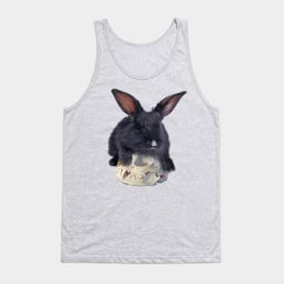 Skull Bunny - Grey Version Tank Top